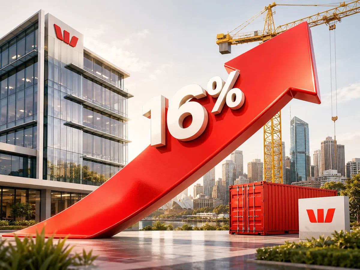An illustration representing Australian business lending growth.